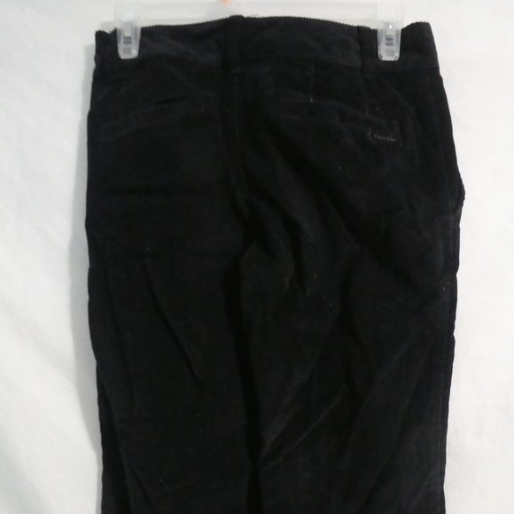 CALVIN KLEIN | size 0 | Black Cords / Corduroy Pants - Picture 10 of 16